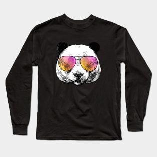 Cool Panda Long Sleeve T-Shirt